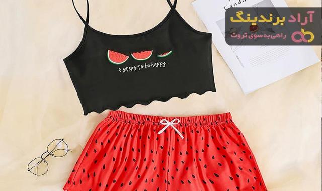 تاپ شلوارک مدل زنانه دخترانه، جنس نخی، لی 2023 + عکس