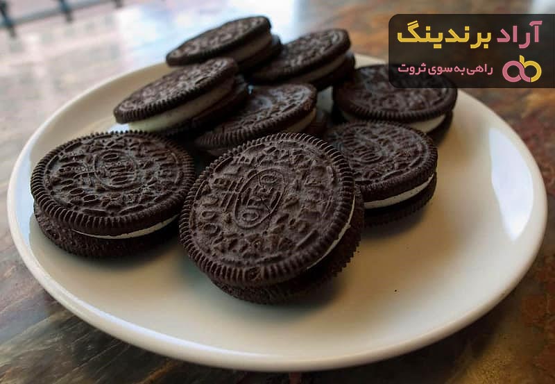 خرید و قیمت انواع بیسکویت شکلاتی کرم دار