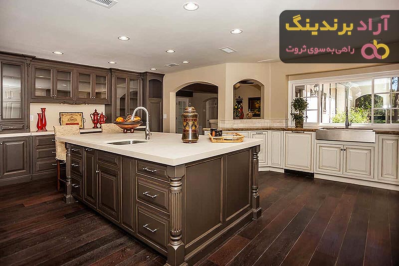 کابینت ام دی اف طرح چوب جدید | قیمت مناسب خرید عالی