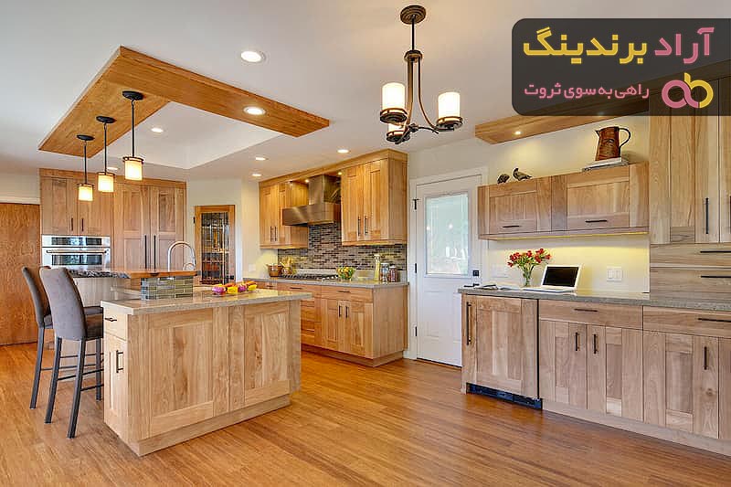 کابینت ام دی اف کرم متالیک | خرید با قیمت ارزان