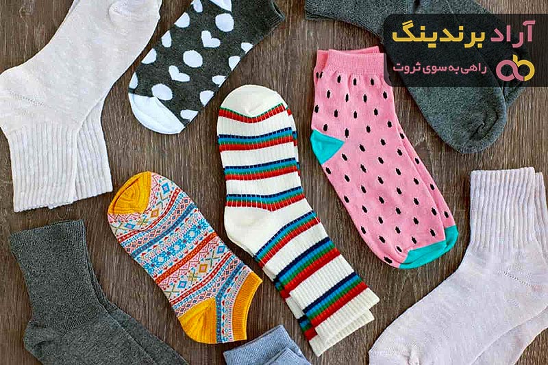 قیمت جوراب اسپرت بلند + مشخصات بسته بندی عمده و ارزان
