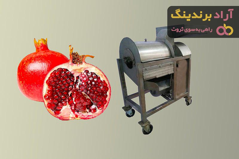 قیمت خرید دستگاه آبگیری انار + تست کیفیت