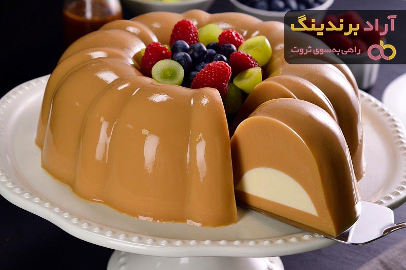 طرز تهیه دسر عربی با کرم کارامل + قیمت خرید