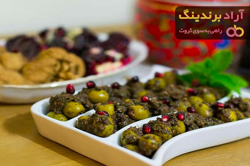 خرید زیتون پرورده اصل محلی از فروشندگان معتبر