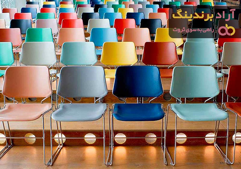 خرید انواع صندلی پلاستیکی رنگی + قیمت