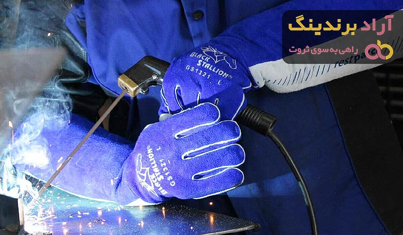 قیمت خرید دستکش جوشکاری آرگون + تست کیفیت