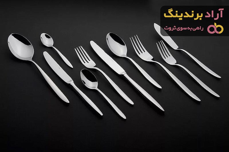 خرید انواع قاشق چنگال ساده + قیمت