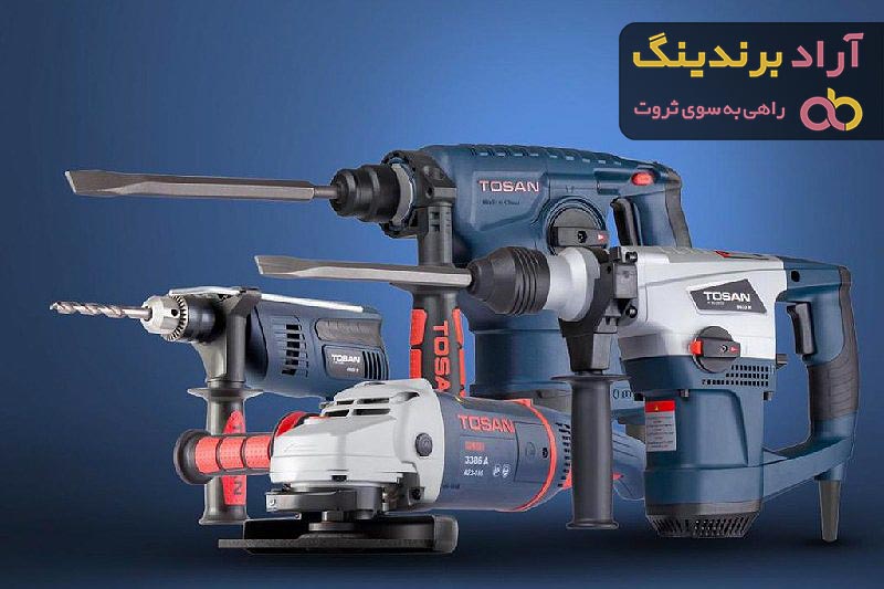قیمت ابزار برقی توسن + پخش تولیدی عمده کارخانه