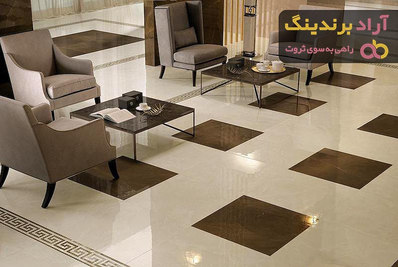 خرید سرامیک مدرن کف پذیرایی + بهترین قیمت