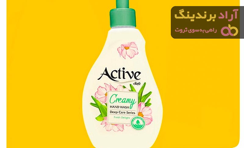 مایع دستشویی اکتیو 4 لیتری | خرید با قیمت ارزان