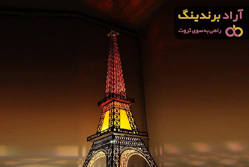 خرید آباژور چوبی برج ایفل + بهترین قیمت