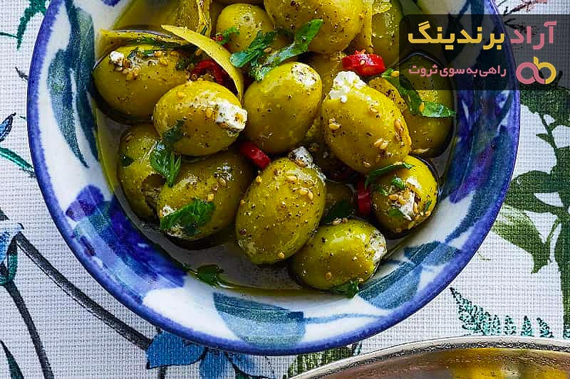 خرید زیتون پرورده کیلویی شمال با قیمت استثنایی