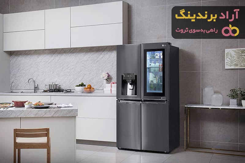 یخچال چهار درب پاکشوما ساید بای ساید + بهترین قیمت خرید