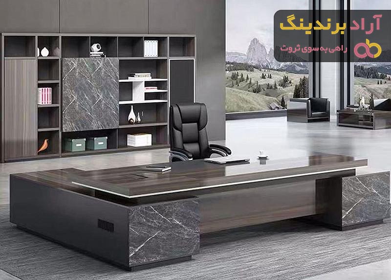 قیمت خرید میز مدیریت خاص + مشخصات، عمده ارزان