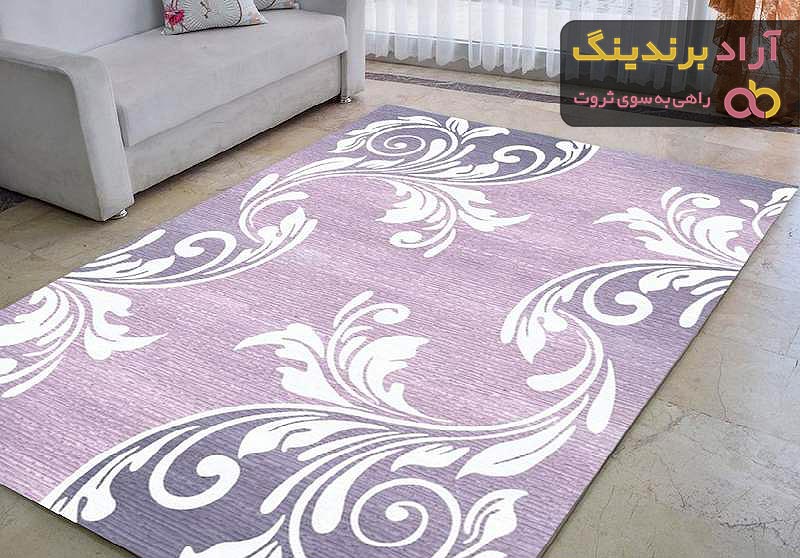 روفرشی کشدار ترک طرح فرش  | قیمت مناسب خرید عالی