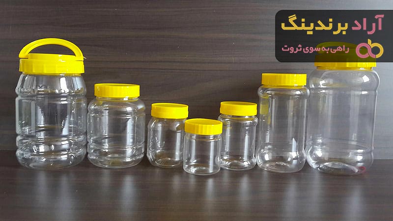 خرید انواع ظروف پلاستیکی استوانه ای + قیمت