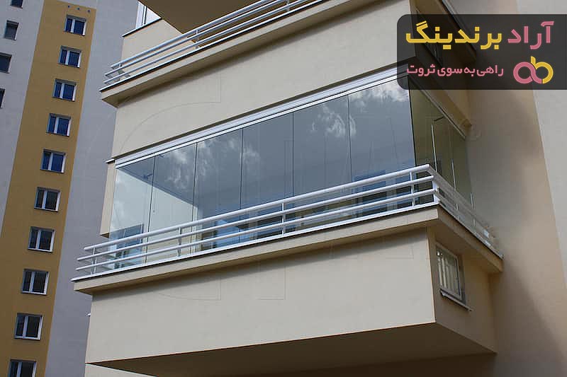 قیمت بالکن شیشه ای ریلی + خرید