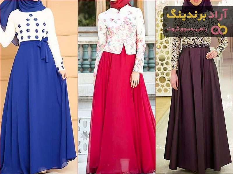 قیمت خرید شومیز دامن بلند + عکس