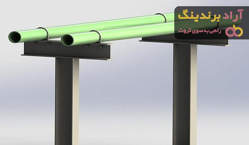 خرید و قیمت روز ساپورت لوله پلیکا