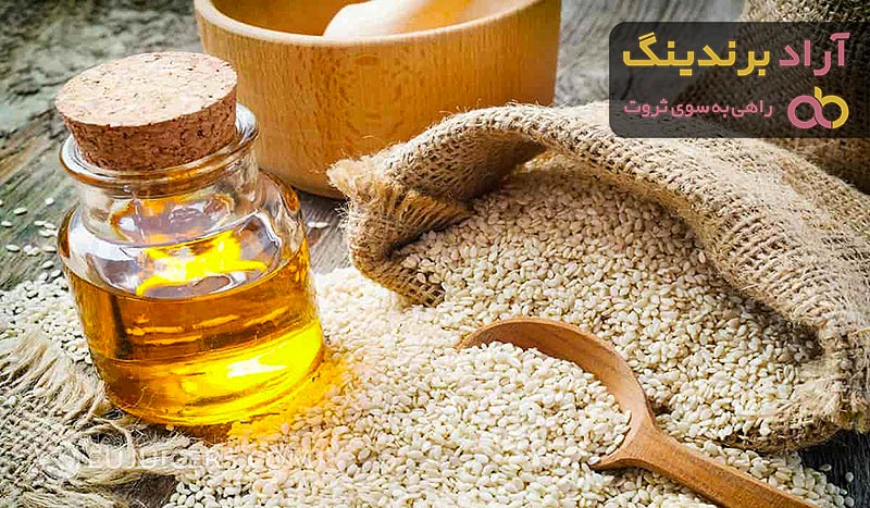 کاربرد روغن کنجد برای پخت و پز + قیمت خرید