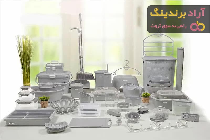 قیمت ست ظروف پلاستیکی از تولید به مصرف