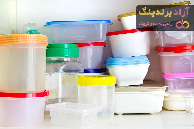 خرید و قیمت ظروف پلاستیکی درب دار شیک