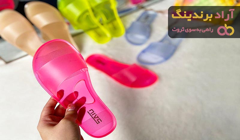 قیمت خرید دمپایی زنانه ژله ای + عکس