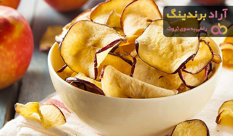 خرید و قیمت انواع میوه خشک سیب