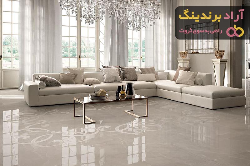 خرید سرامیک کف پذیرایی میبد + بهترین قیمت