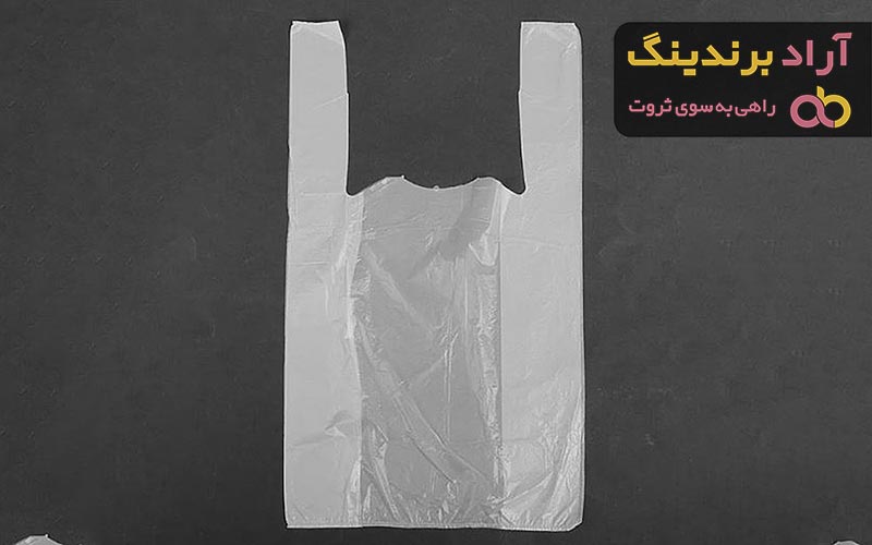 قیمت نایلون سفید دسته دار + پخش تولیدی عمده کارخانه