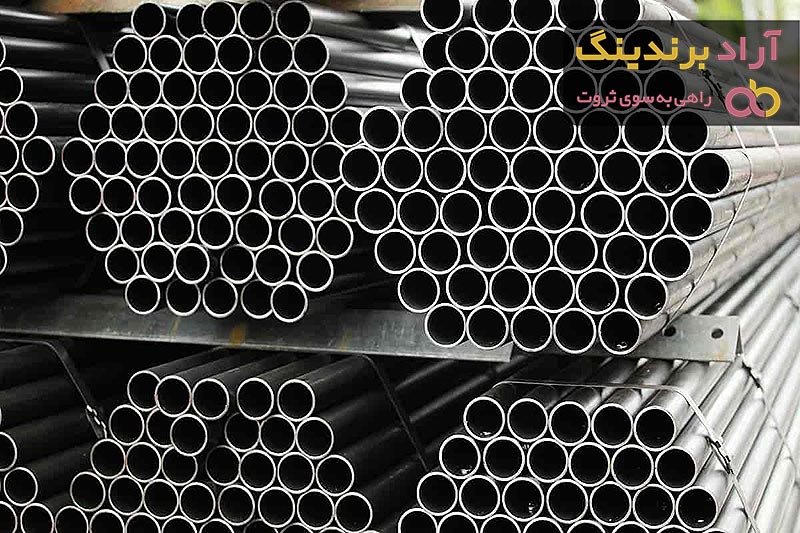 لوله سیاه فولادی درز دار وزن متوسط | قیمت عالی