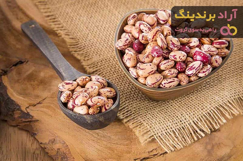 قیمت لوبیا صادراتی چیتی + پخش تولیدی عمده کارخانه