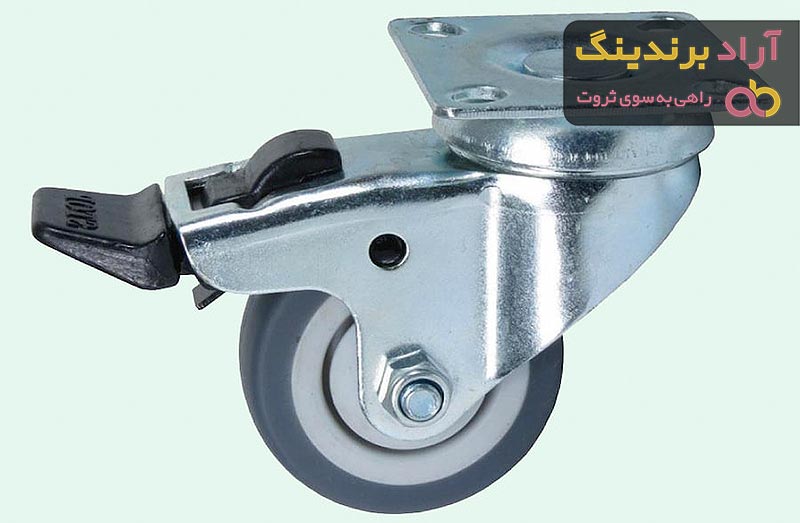 آشنایی با چرخ بیمارستانی ترمزدار + قیمت استثنایی خرید چرخ بیمارستانی ترمزدار