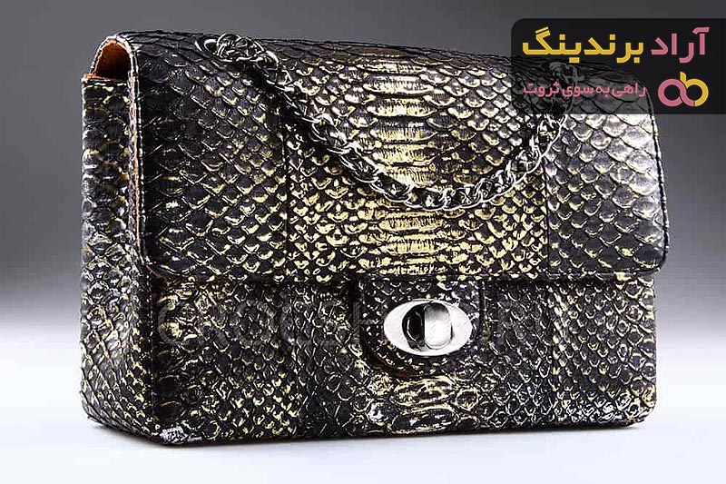 قیمت و خرید کیف چرم پوست ماری زنانه + فروش ارزان
