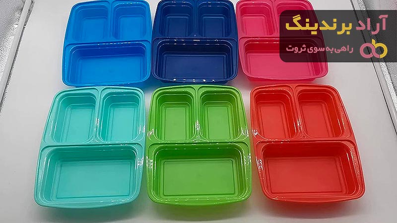 ظروف یکبار مصرف لاکچری + ظرف لوکس