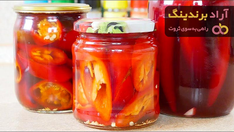 قیمت خرید ترشی قارچ و فلفل + تست کیفیت