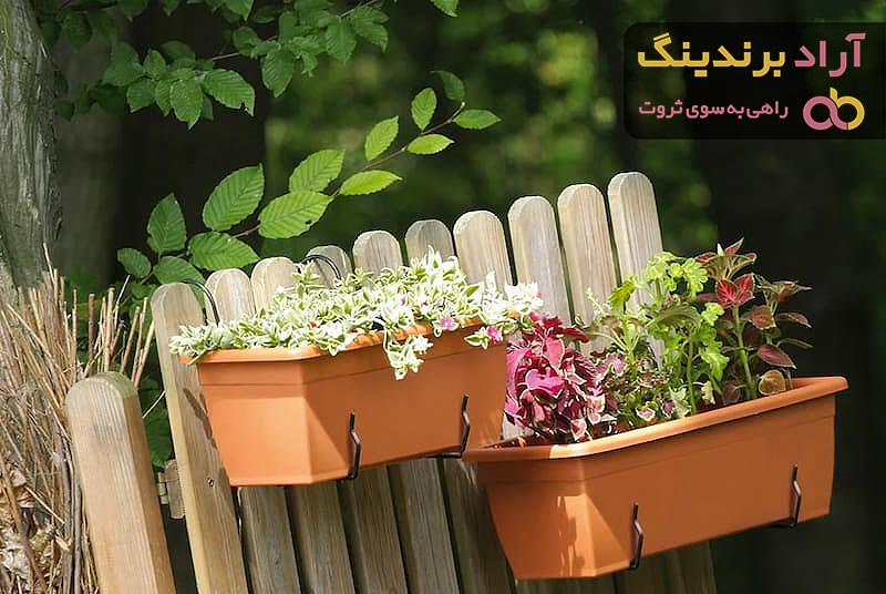گلدان پلاستیکی مستطیل خیلی بزرگ + بهترین قیمت خرید
