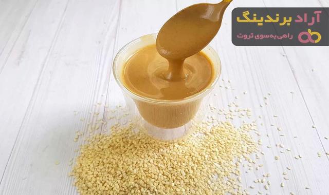 بهترین قیمت خرید ارده کنجد قهوه ای