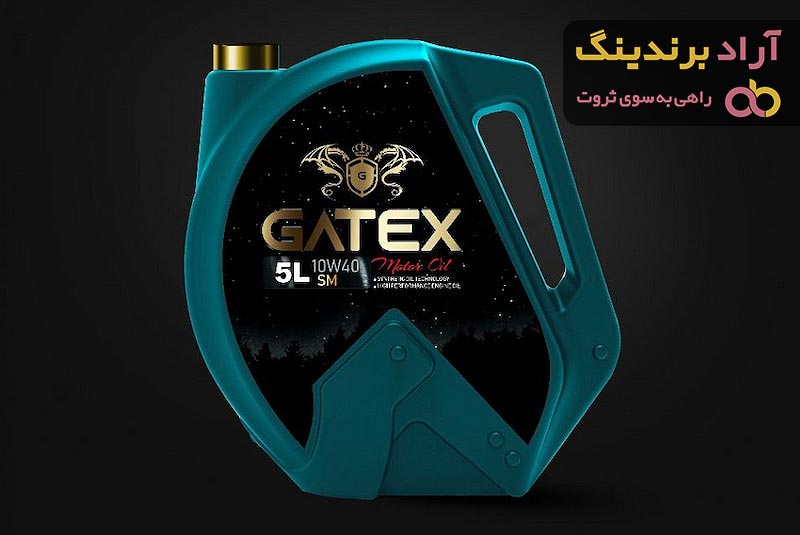 روغن موتور گتکس ؛ حجم 4، 5، 6 لیتری