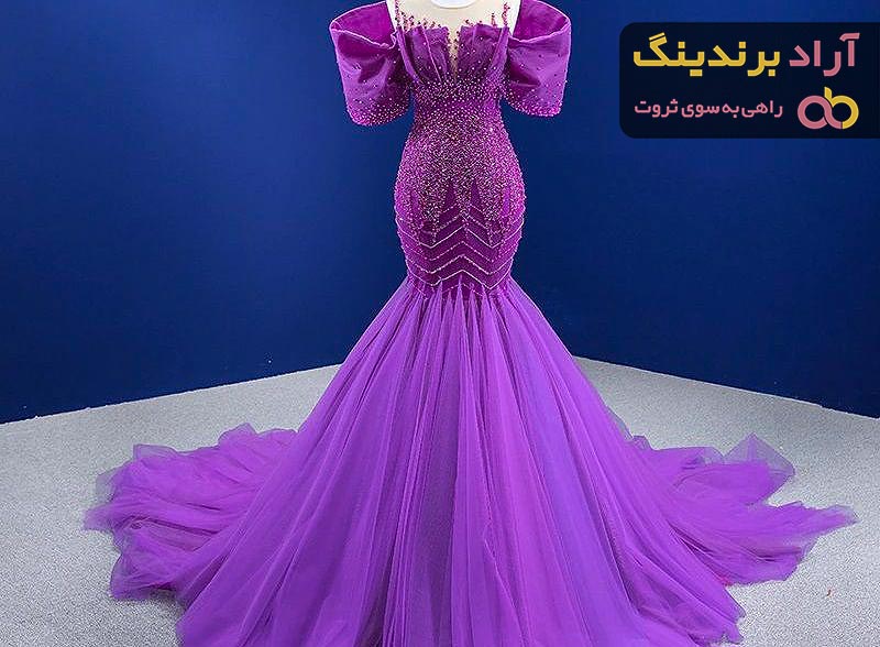 خرید لباس مجلسی زنانه حریر با قیمت استثنایی