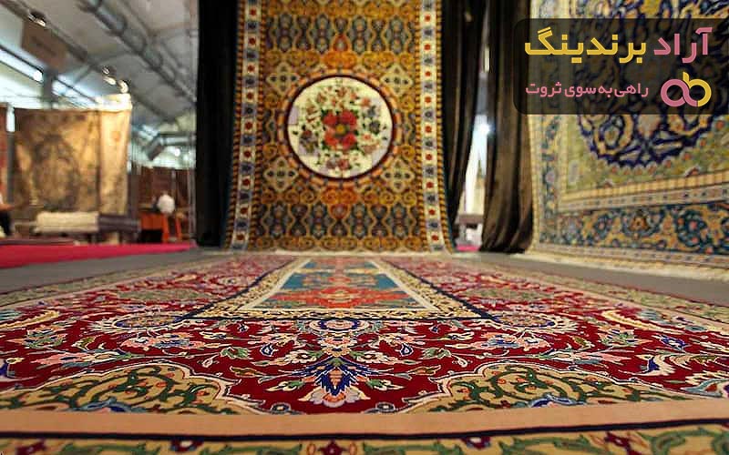 خرید و قیمت فرش دستباف ابریشم با کیفیت ضد آب بدون پرز