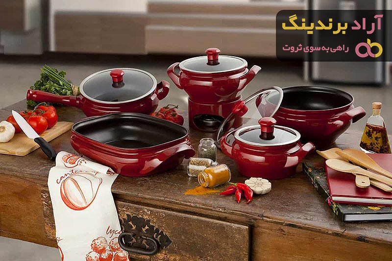 مناسب ترین قیمت قابلمه گرانیتی شش پارچه در دی ۱۴۰۱