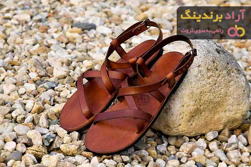 بهترین صندل زنانه چرم + قیمت خرید عالی