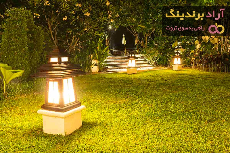 چراغ باغی خورشیدی مدل فانوسی + بهترین قیمت خرید