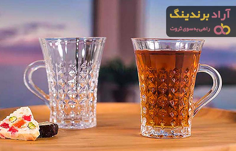 قیمت لیوان زنگان گلس | خرید با قیمت ارزان