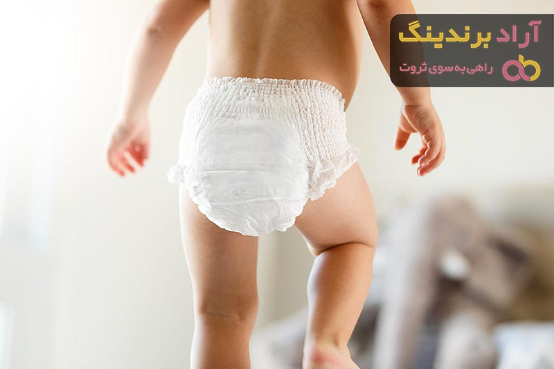 پوشک مای بیبی نارنجی سایز ۵ | خرید با قیمت ارزان