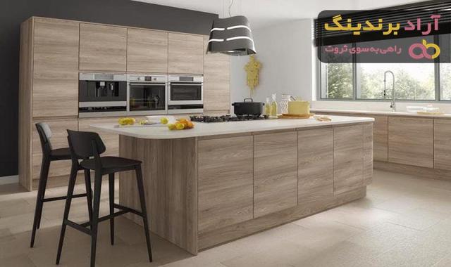 قیمت و خرید کابینت ام دی اف طرح چوب + فروش ارزان