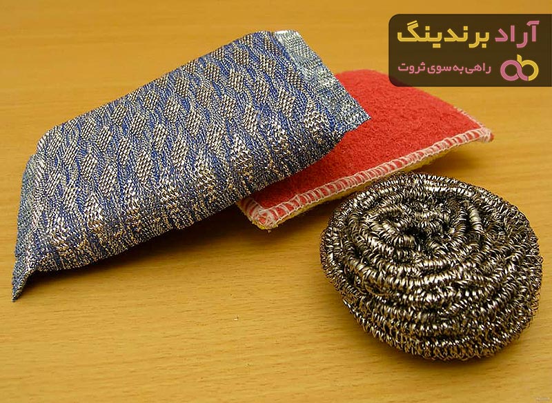 قیمت خرید اسکاج ظرفشویی بافتنی + مشخصات، عمده ارزان