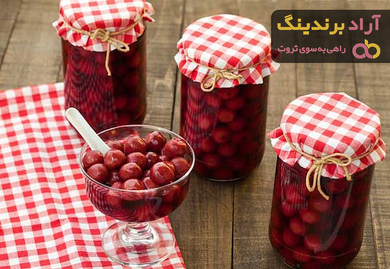 قیمت خرید کمپوت آلبالو ترش + عکس