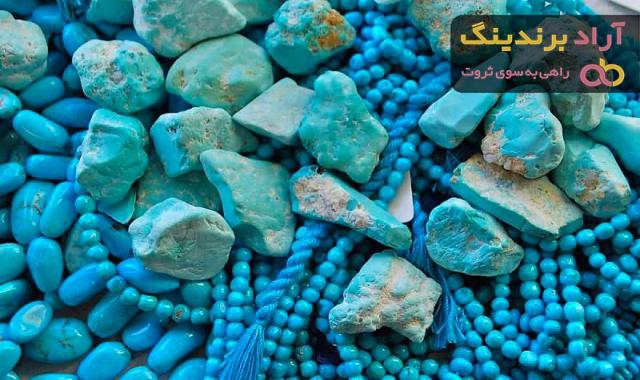 بهترین سنگ فیروزه عجمی + قیمت خرید عالی